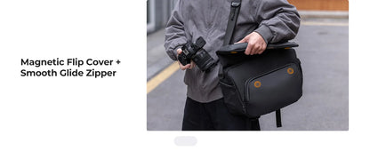 K&F Concept 15L Camera Sling Bag for DSLR & Mirrorless Cameras