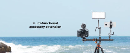 K&F 230cm Aluminium Tripod with Transverse Centre Column