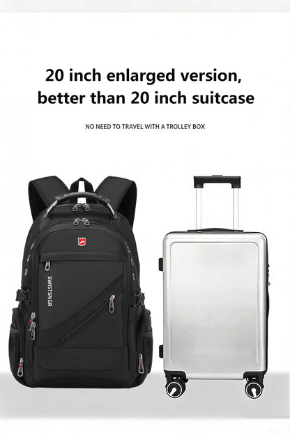 Water-Resistant 17–20-inch Laptop Travel Backpack
