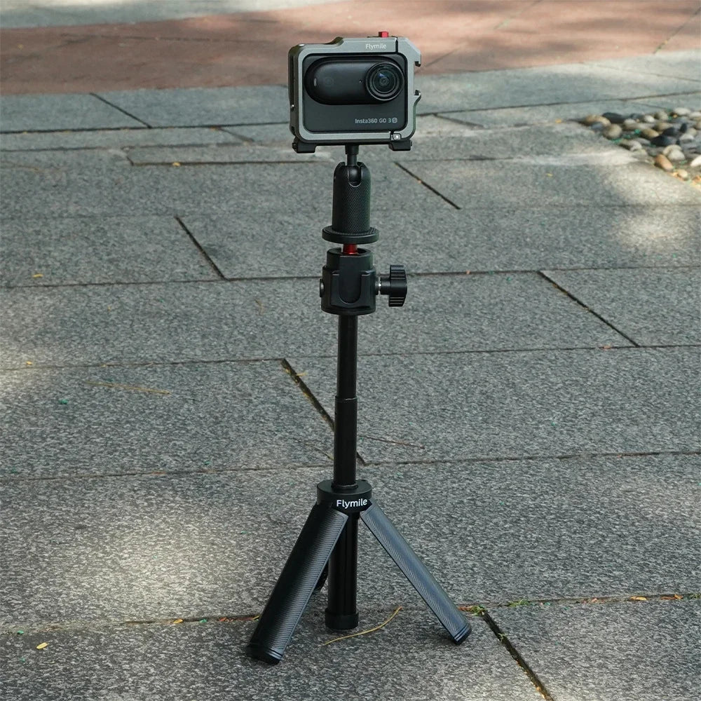Flymile Extendable Selfie Stick Tripod for Action Cameras