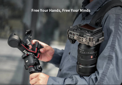 PGYTECH Beetle Camera Clip with Quick Release Plate
