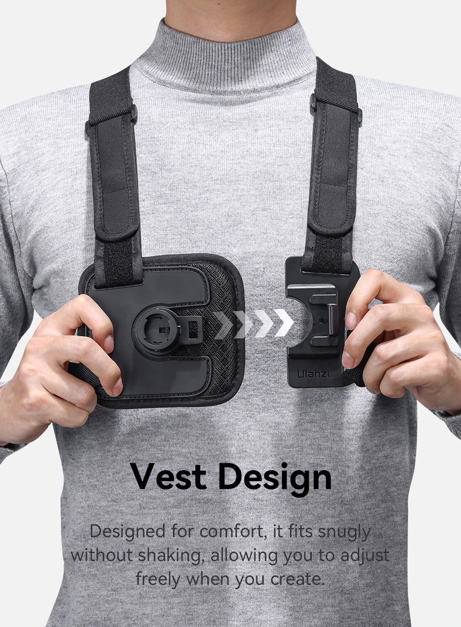 Ulanzi Go-Quick II Magnetic Chest Mount