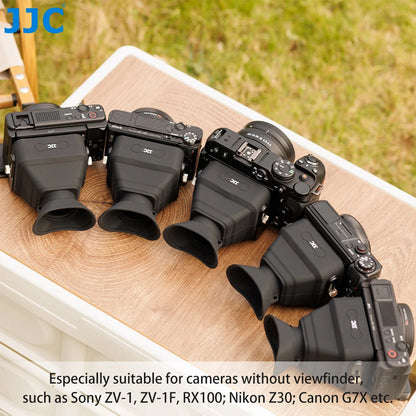 JJC 3x LCD Viewfinder Eyecup for 3.0-Inch Camera Screens
