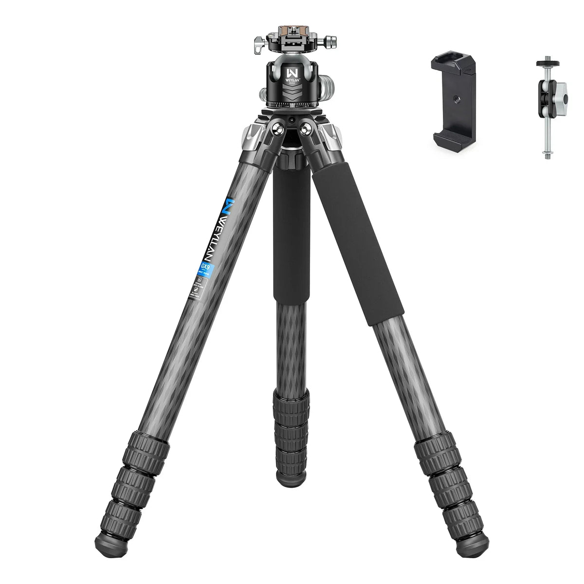 WEYLLAN GX9 Heavy-Duty Carbon Fibre Tripod