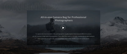 PGYTECH OneMo 2 Camera Backpack