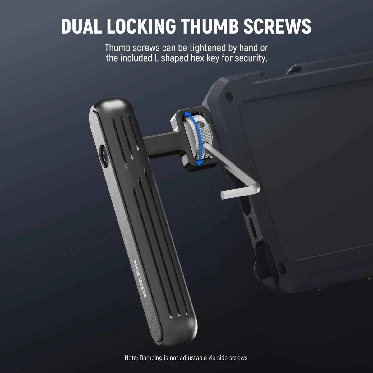NEEWER 2-Pack Rotatable Handles for Smartphone Video Rigs