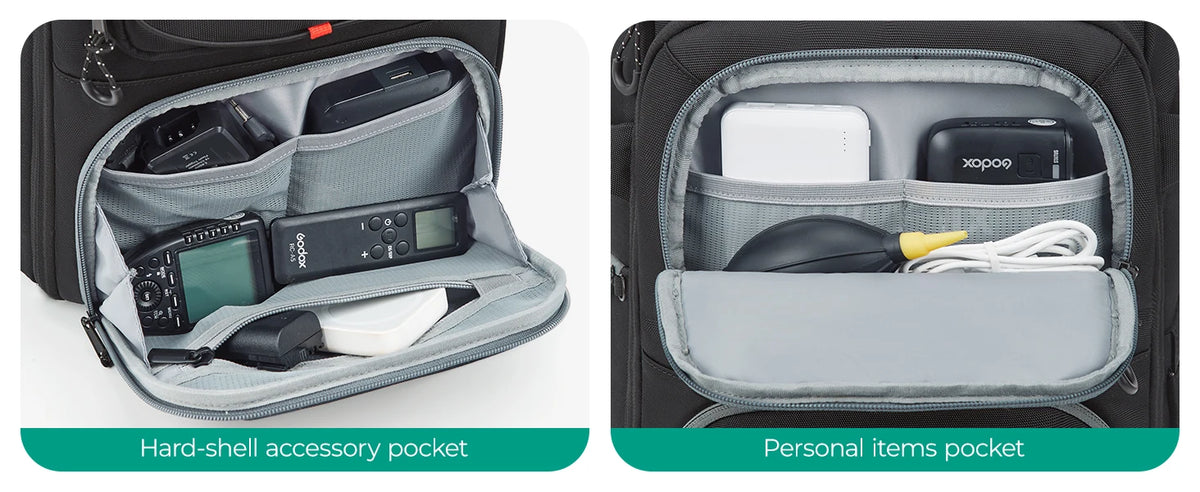 BAGSMART Camera Backpack with 15.6 Inch Laptop Compartment