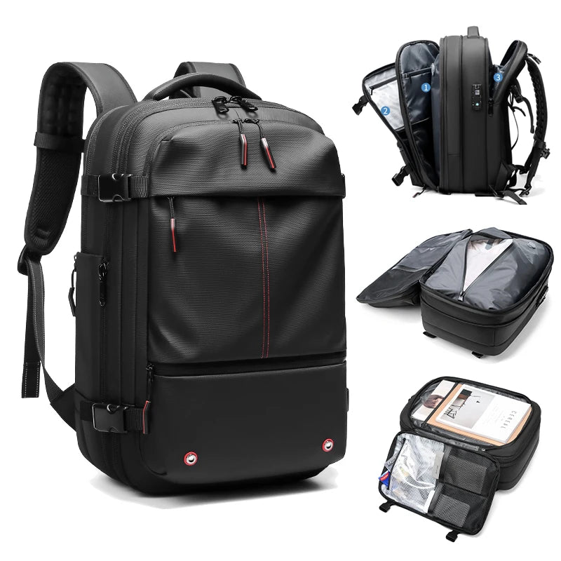 Vacuum Compression 17 Inch Laptop Travel Backpack
