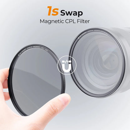 K&F Magnetic HD CPL Lens Filter with Lens Cap