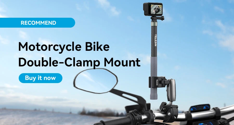 TELESIN 360° Super Clamp & Magic Arm Camera Mount