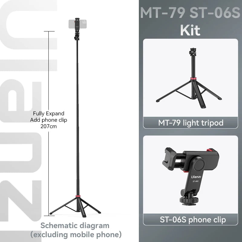 Ulanzi MT-79 2m Portable Tripod Light Stand