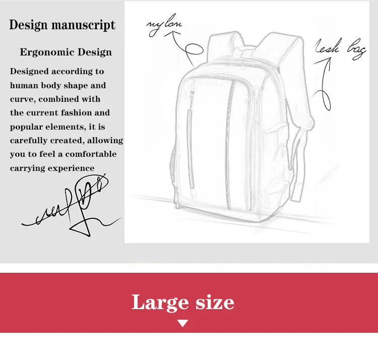 Outdoor Waterproof Camera Backpack