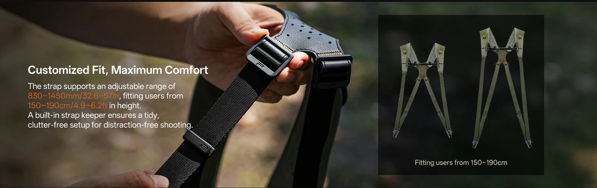 PGYTECH Camera Strap Master Quick Release Shoulder Strap