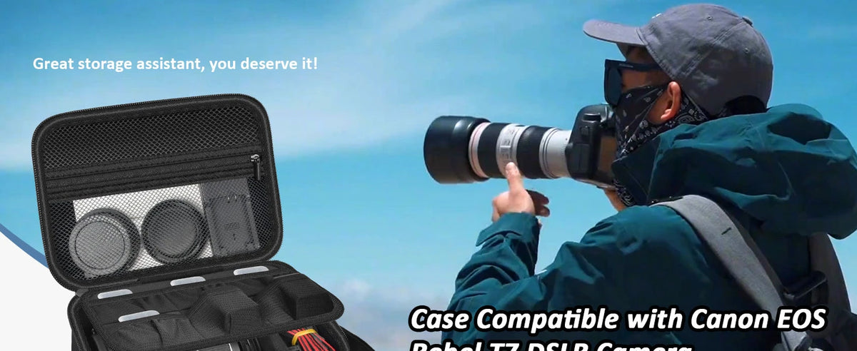 Hard Camera Case for DSLR and Mirrorless Cameras