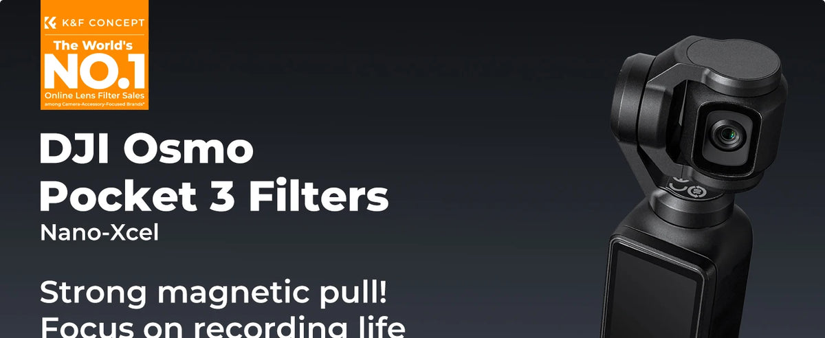 K&F Concept Action Camera Filter - ND-PL 8 16 32 64