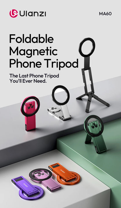 Ulanzi MA60 Ultra-Slim Magnetic Phone Tripod