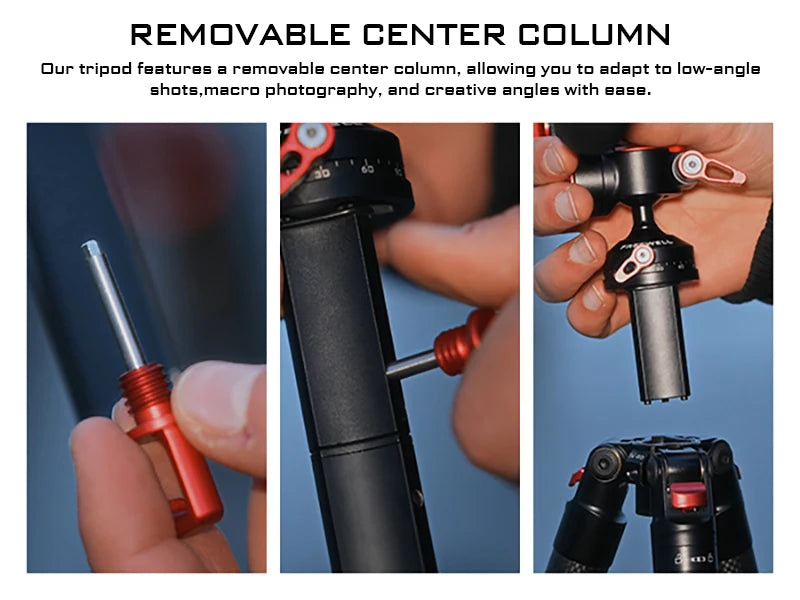 Freewell 1.5m Carbon Fibre Travel Tripod
