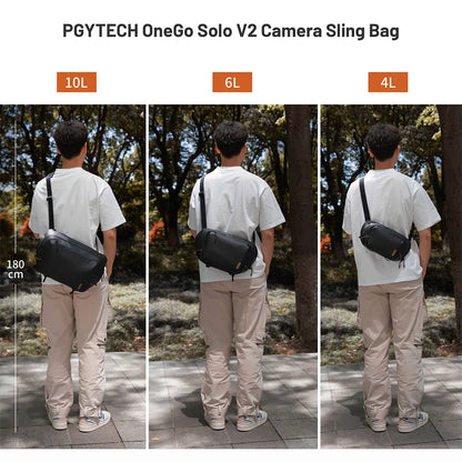 PGYTECH OneGo Solo V2 Camera Sling Bag - Black