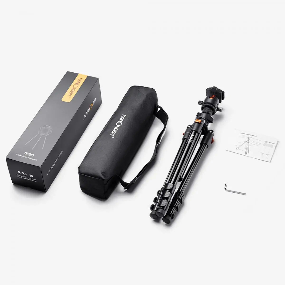 K&F Concept KF09.101 63-Inch Travel Tripod