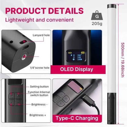 Ulanzi VL119 RGB Handheld LED Light Wand