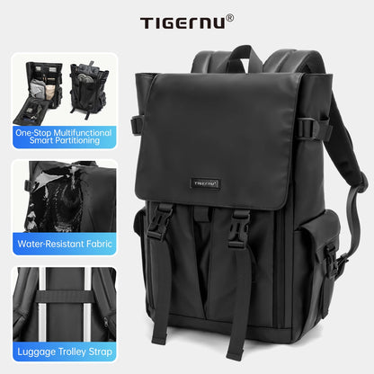 TIGERNU 15.6 Inch Laptop Travel Backpack