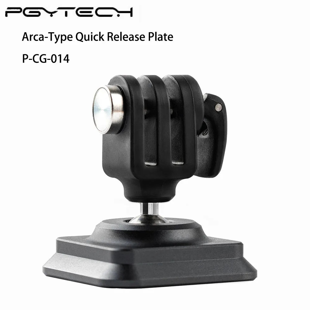 PGYTECH Arca Quick Release Plate for Action Cameras