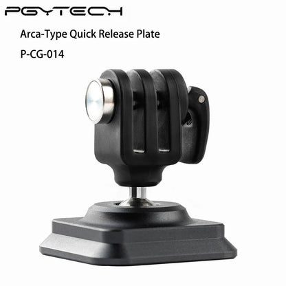PGYTECH Arca Quick Release Plate for Action Cameras