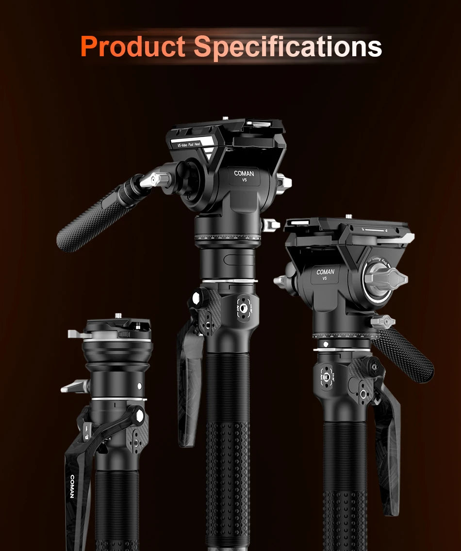 COMAN M1 Carbon Fibre Monopod Tripod