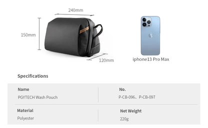 PGYTECH Wash Pouch Hanging Travel Organiser
