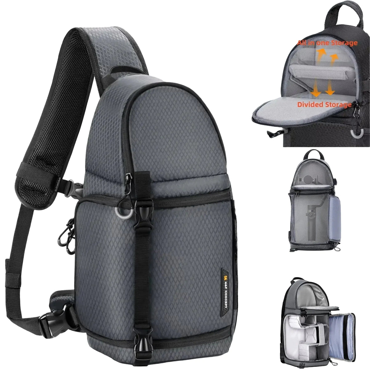 K&F 10L Camera Sling Bag - CameraHUB