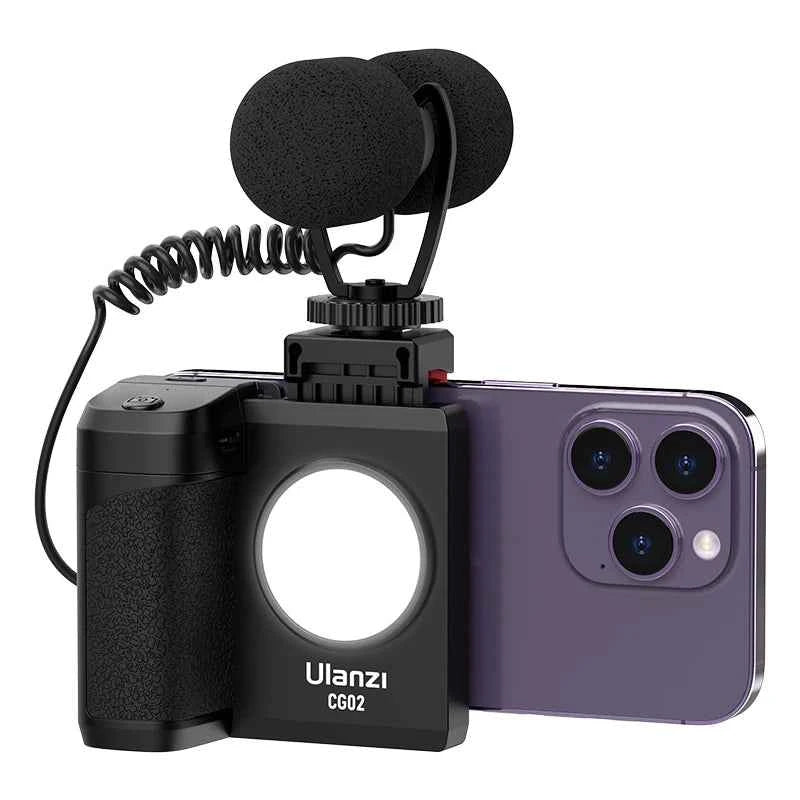 Ulanzi CG02 Smartphone Camera Grip with Fill Light & Bluetooth