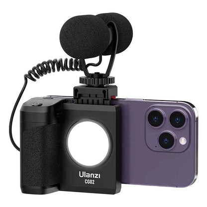 Ulanzi CG02 Smartphone Camera Grip with Fill Light & Bluetooth