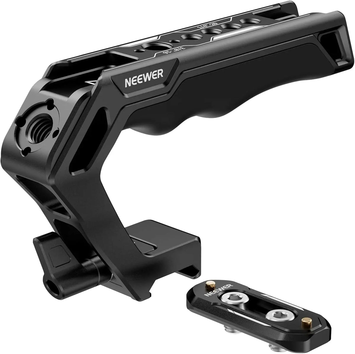 NEEWER Top Handle and NATO Rail Kit for Camera Cages