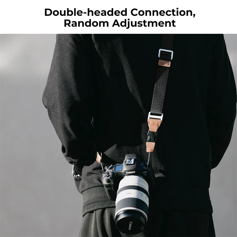 K&F Concept Quick Release Rope Camera Strap - Deep Blue