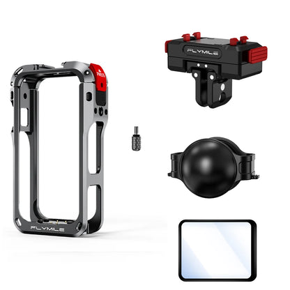 Flymile Aluminium Camera Cage for Insta360 X6