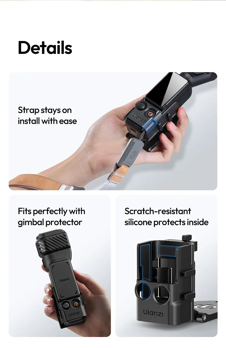 Ulanzi PK15 Magnetic Mount for DJI Osmo Pocket 3 / 4