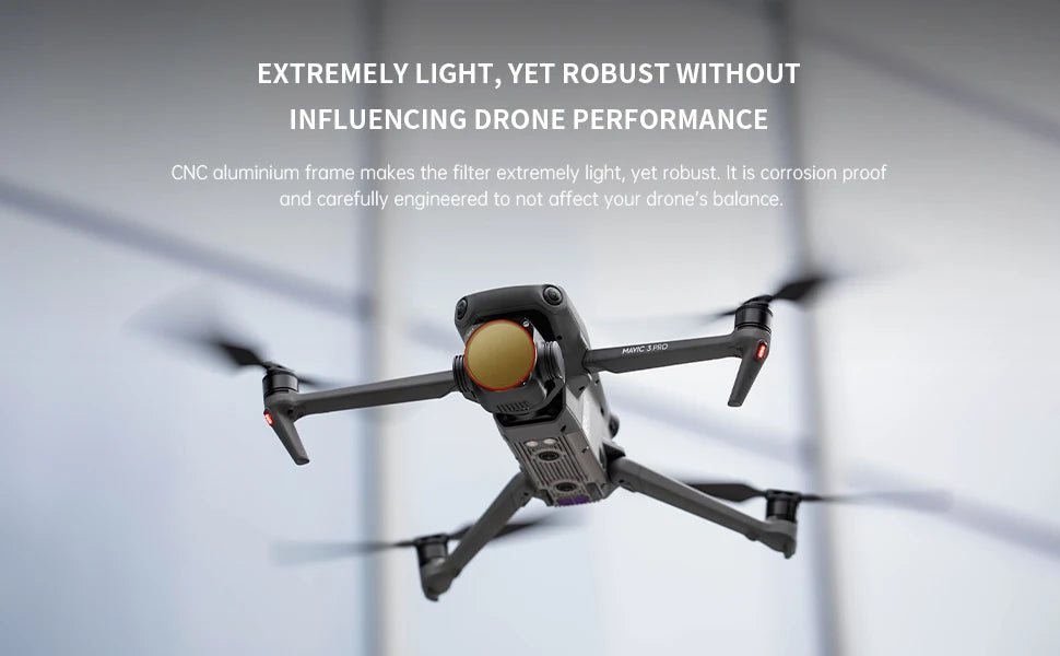 PGYTECH Filters for DJI Mavic 3 Pro – UV, CPL & ND-PL