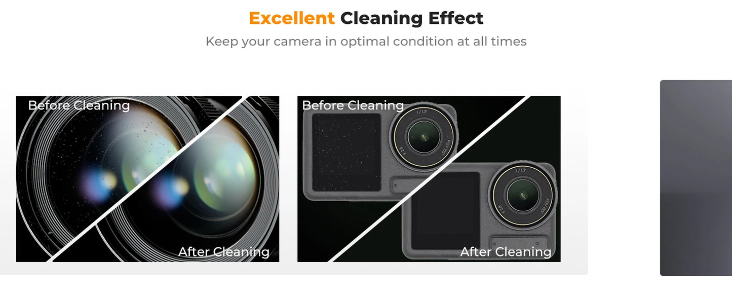 K&F Concept Camera Lens & Glasses Cleaning Kit