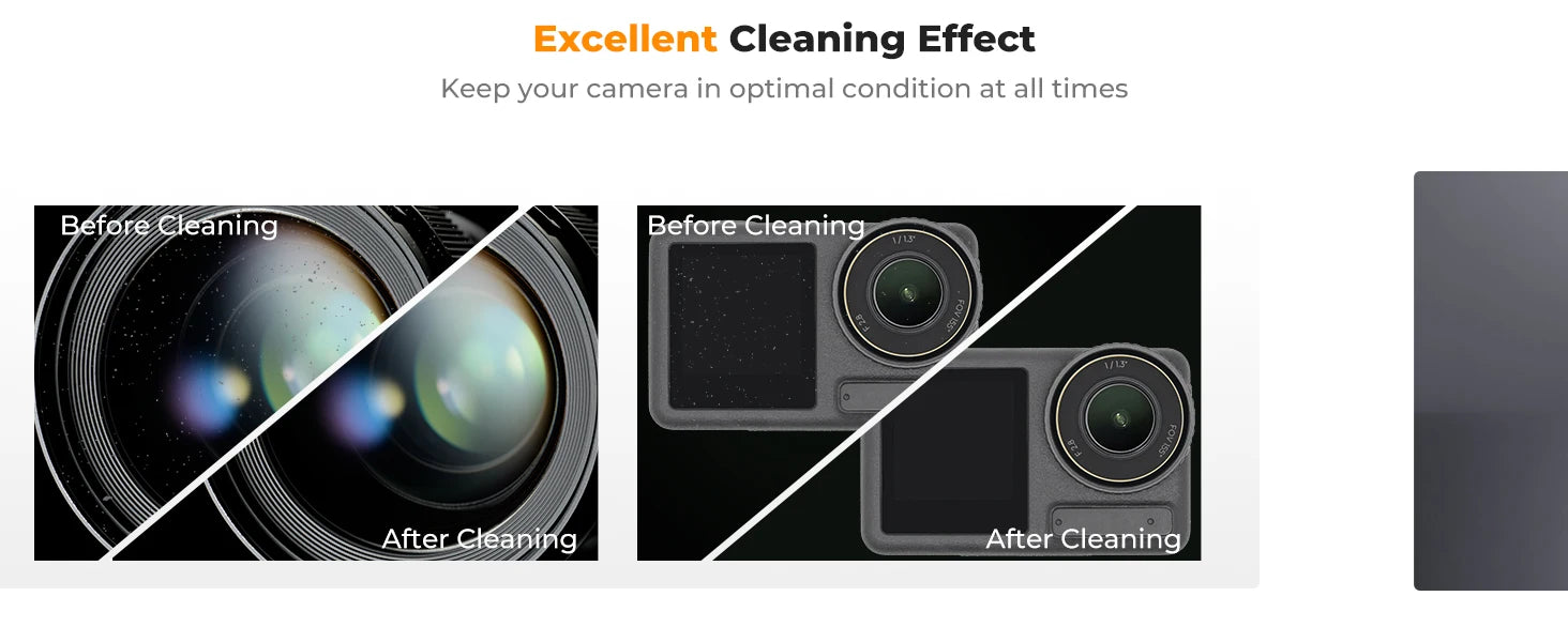 K&F Concept Camera Lens & Glasses Cleaning Kit