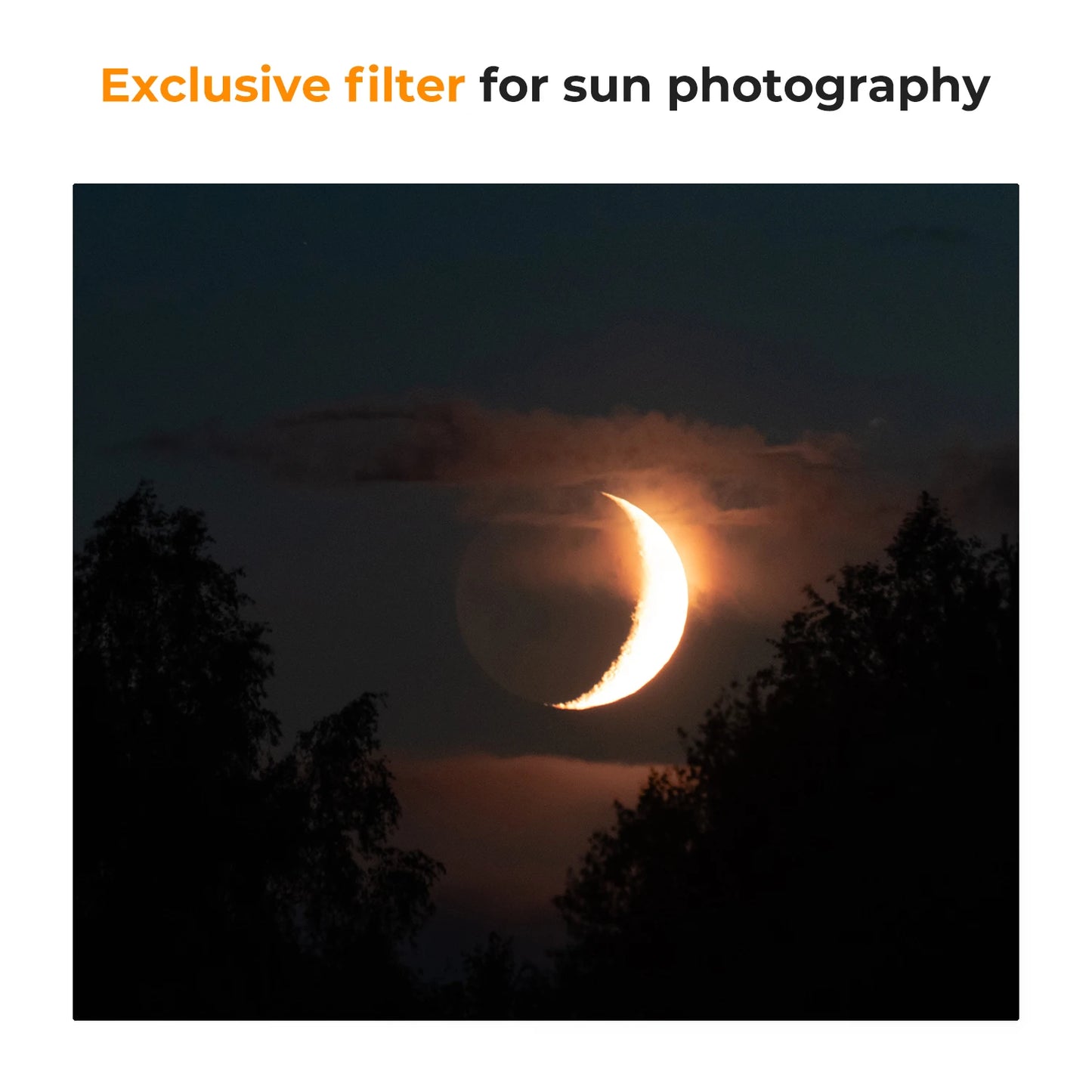 K&F ND1000000 20-Stop Solar Lens Filter