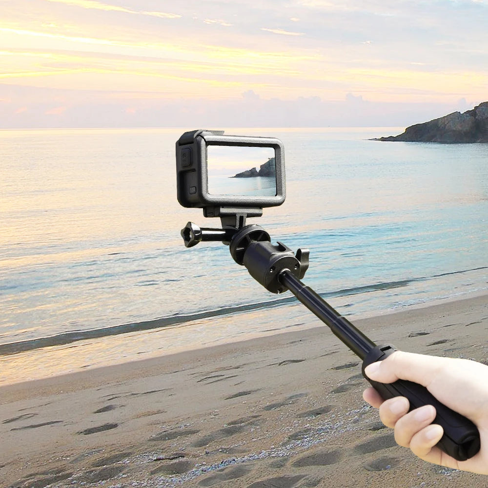 Flymile Action Camera Selfie Stick & Mini Tripod