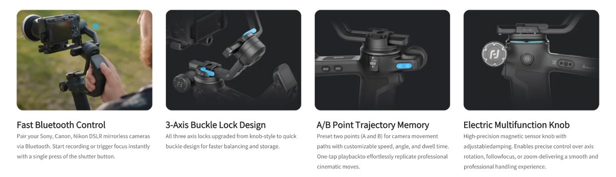 FeiyuTech SCORP-C 2 3-Axis Camera Gimbal