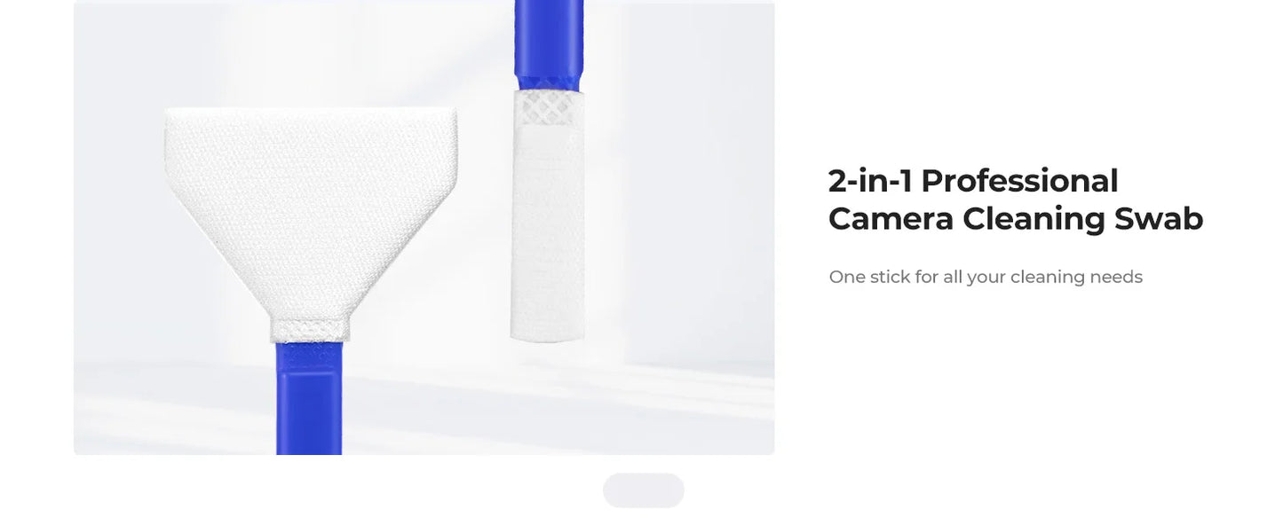 K&F Concept 2-in-1 Camera Sensor Cleaning Swab Kit