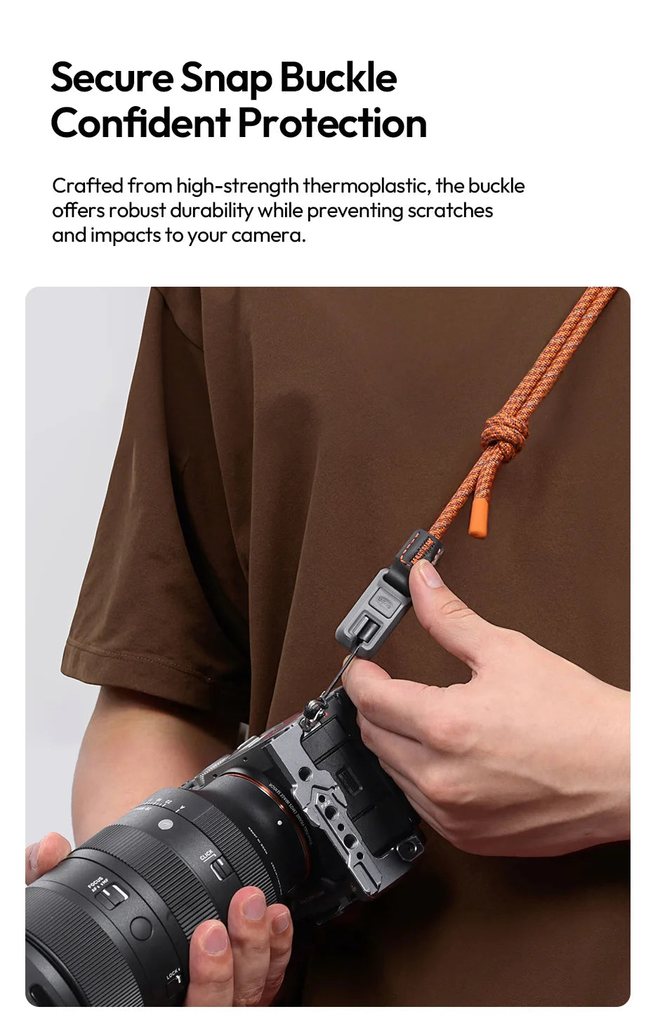 Ulanzi CSS2 U-Snap Lite Quick Release Camera Strap