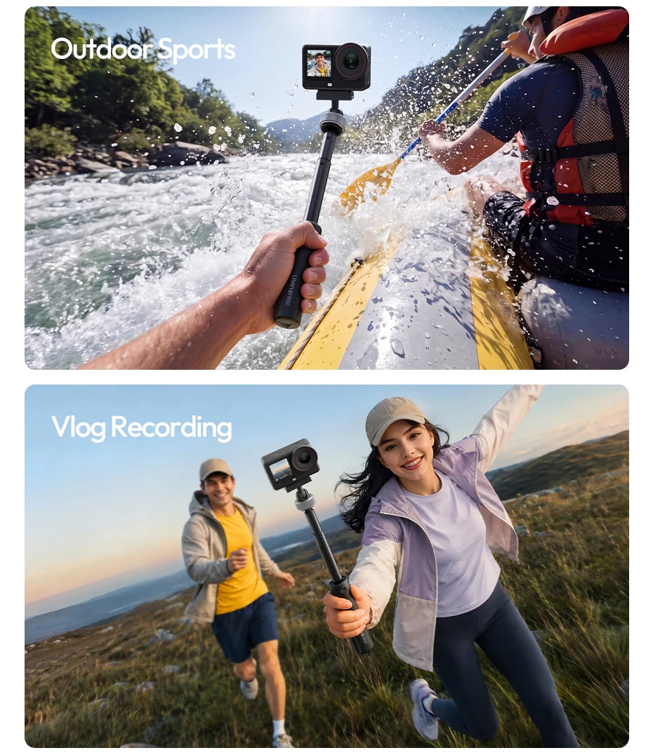 Ulanzi MT95 Mini Tripod & Selfie Stick for Action Cameras