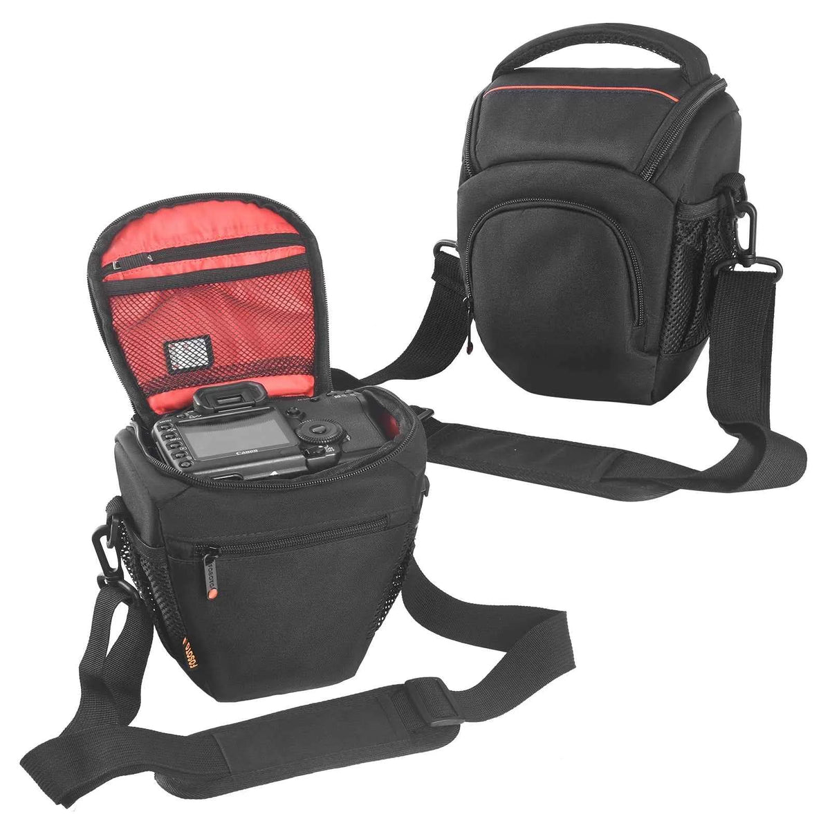 FOSOTO FT-R5 DSLR Shoulder Camera Bag with Rain Cover
