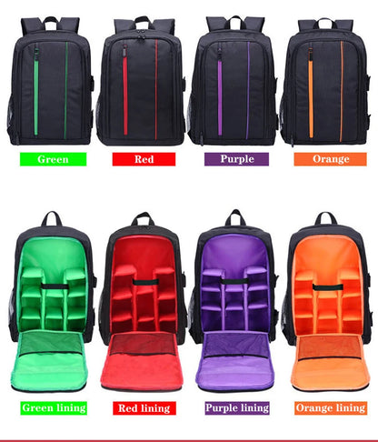 Outdoor Waterproof Camera Backpack