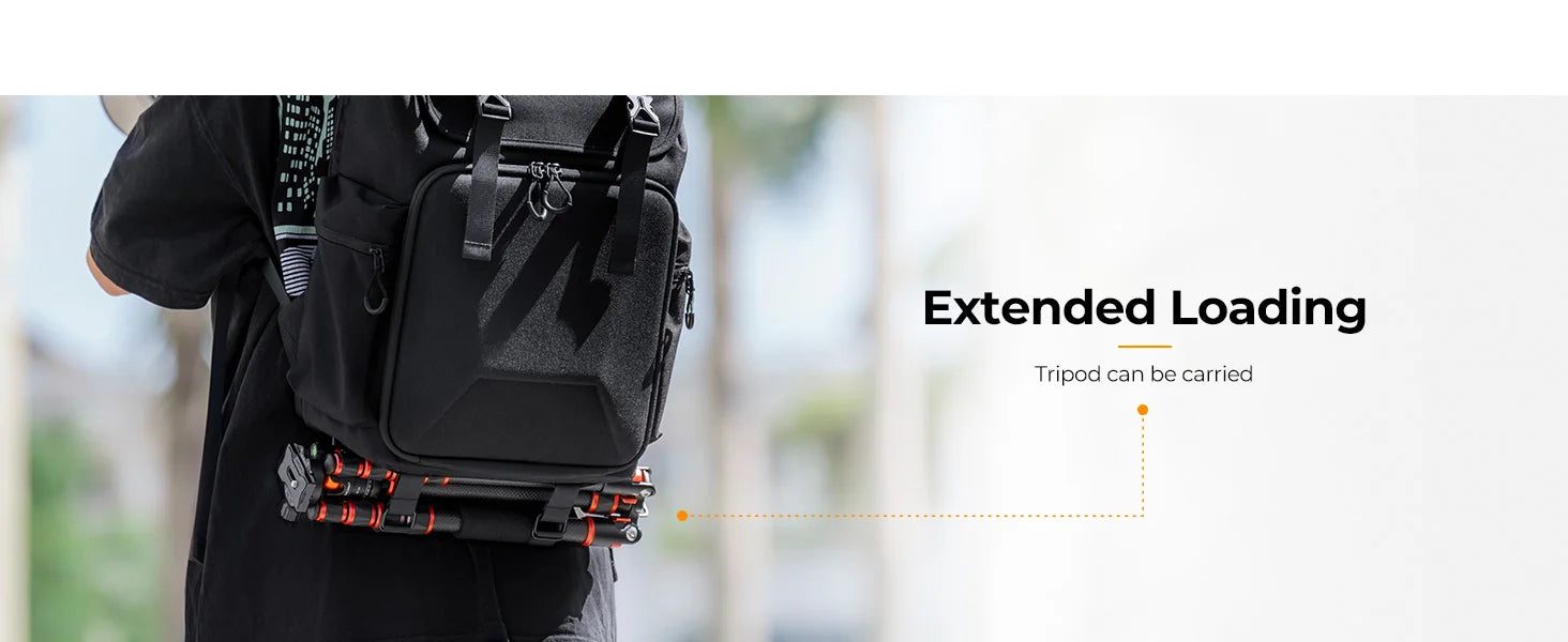K&F Concept 25L Camera Backpack with 15.6-Inch Laptop Compartment