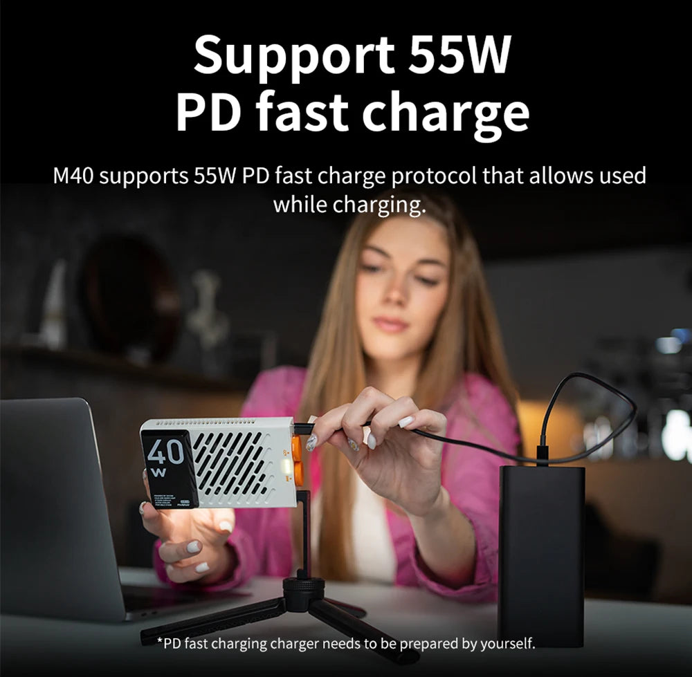 Zhiyun FIVERAY M40 40W Pocket LED Video Light