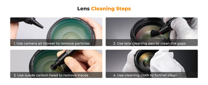 K&F Concept Camera Lens Cleaning Kit for Cameras & Screens